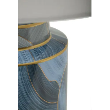 LAMPA STOŁOWA Z CERAMIKI ELEGANT 40X64 cm